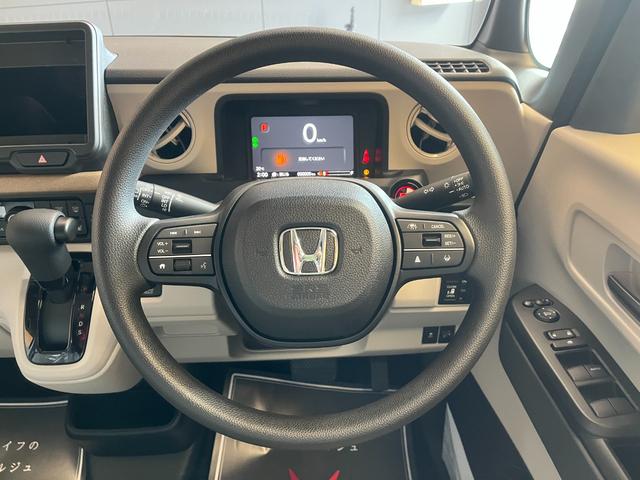 Ｎ－ＢＯＸ ベースグレード　届出済未使用車　片側電動スライドドア　衝突被害軽減ブレーキ　コーナーセンサー　アダクティブクルーズコントロール　アイドリングストップ　スマートキー　ＬＥＤヘッドライト　チップアップシート　バックカメラ（15枚目）