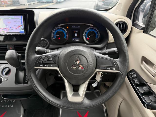 ｅＫワゴン Ｍ　車検２年　衝突被害軽減ブレーキ　コーナーセンサー　キーレスエントリー　シートヒーター　パナソニックナビ　電動格納ドアミラー　ＥＴＣ　アイドリングストップ　マニュアルエアコン　パワーウインドウ（15枚目）