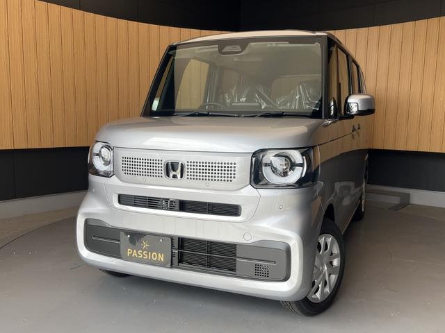 Ｎ－ＢＯＸ ベースグレード　届出済未使用車　両側電動スライドドア　衝突被害軽減ブレーキ　コーナーセンサー　アダクティブクルーズコントロール　アイドリングストップ　スマートキー　ＬＥＤヘッドライト　チップアップシート　バックカメラ（4枚目）