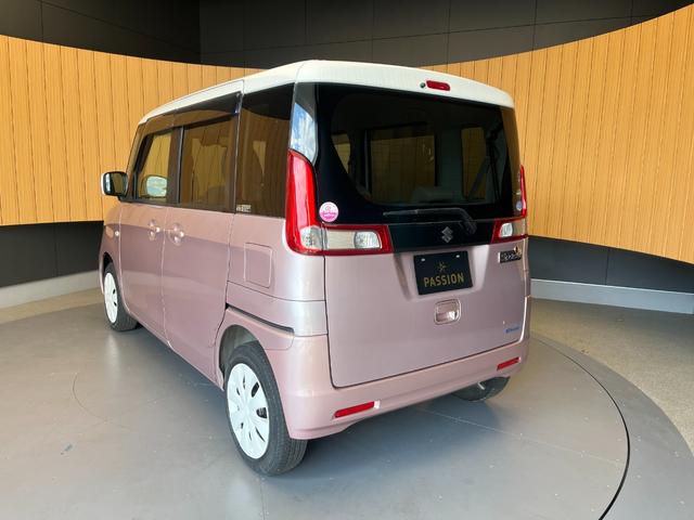 スペーシア Ｘ　車検２年　片側電動スライドドア　衝突被害軽減ブレーキ　スマートキー　シートヒーター　電動格納ドアミラー　アイドリングストップ　スズキ純正ナビ　セキュリティアラーム　横滑り防止機能　オートエアコン（10枚目）