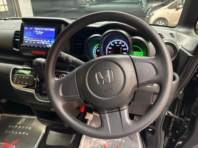 Ｎ－ＢＯＸ Ｇ　車検２年　両側スライドドア　アイドリングストップ　パナソニックナビ　バックカメラ　電動格納ドアミラー　ＥＴＣ　ベンチシート　前後ドライブレコーダー　スマートキー　オートエアオン　保証あり（16枚目）