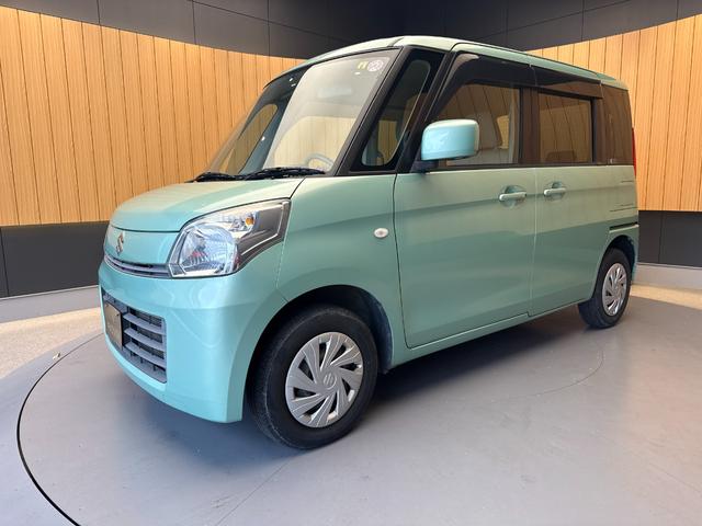 スペーシア Ｇ　車検２年　両側スライドドア　アイドリングストップ　ケンウッドナビ　光軸調整機能　スマートキー　ＥＴＣ　電動格納ドアミラー　ベンチシート　オートエアコン　パワーウインドウ　保証あり（5枚目）