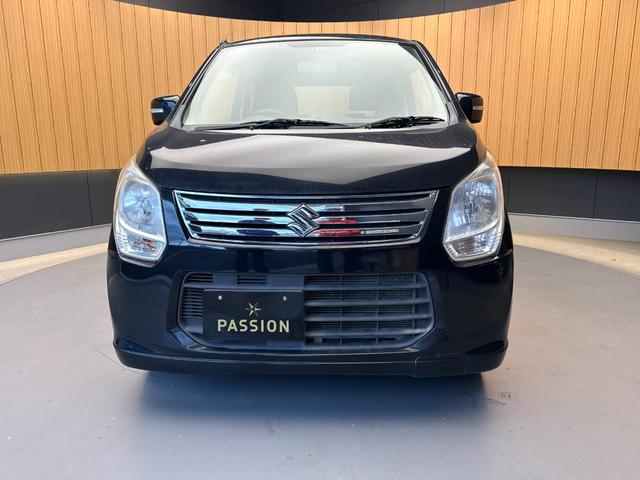 ワゴンＲ ＦＸリミテッド　車検２年　アイドリングストップ　ケンウッドナビ　電動格納ドアミラー　セキュリティアラーム　スマートキー　アルミホイール　ベンチシート　オートエアコン　パワーウインドウ　軽自動車　保証あり（6枚目）