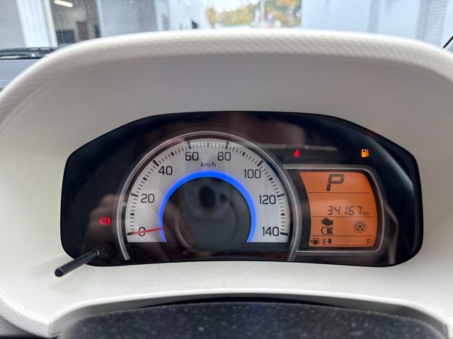 アルト Ｌ　車検８年２月　アイドリングストップ　カロッツェリアナビ　キーレスエントリー　横滑り防止機能　光軸調整機能　社外アルミホイール　セキュリティアラーム　マニュアルエアコン　シートヒーター　保証あり（14枚目）