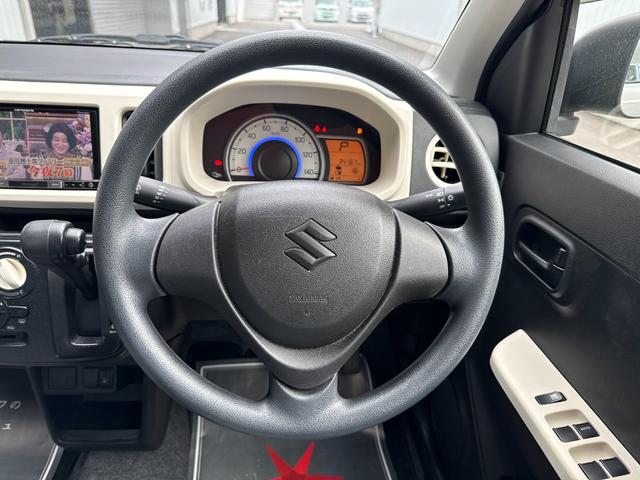 アルト Ｌ　車検８年２月　アイドリングストップ　カロッツェリアナビ　キーレスエントリー　横滑り防止機能　光軸調整機能　社外アルミホイール　セキュリティアラーム　マニュアルエアコン　シートヒーター　保証あり（15枚目）