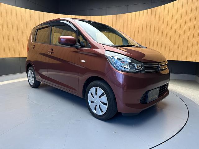 ｅＫワゴン Ｅ　ｅ－アシスト　車検２年　衝突被害軽減ブレーキ　キーレスエントリー　カロッツェリアナビ　電動格納ドアミラー　ベンチシート　横滑り防止機能　オートエアコン　パワーウインドウ　軽自動車　保証あり（7枚目）