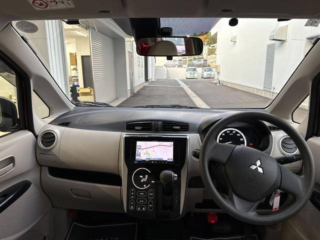 ｅＫワゴン Ｅ　ｅ－アシスト　車検２年　衝突被害軽減ブレーキ　キーレスエントリー　カロッツェリアナビ　電動格納ドアミラー　ベンチシート　横滑り防止機能　オートエアコン　パワーウインドウ　軽自動車　保証あり（12枚目）