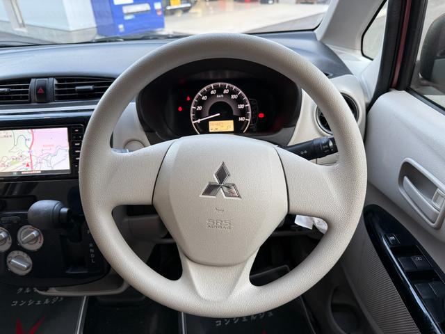 eKワゴン E 車検2年 電動格納ドアミラー パナソニックナビ ETC シートヒーター 横滑り防止機能 バックカメラ ベンチシート キーレスエントリー マニュアルエアコン パワーウインドウ 保証あり(15枚目)