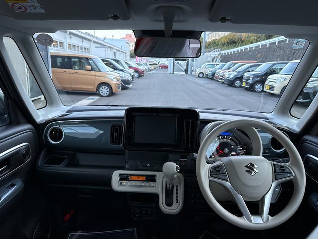 ワゴンＲスマイル ハイブリッドＸ　届出済未使用車　両側電動スライドドア　衝突被害軽減ブレーキ　コーナーセンサー　スマートキー　アダクティブクルーズコントロール　アイドリングストップ　ベンチシート　ＬＥＤヘッドライト　オートエアコン（12枚目）