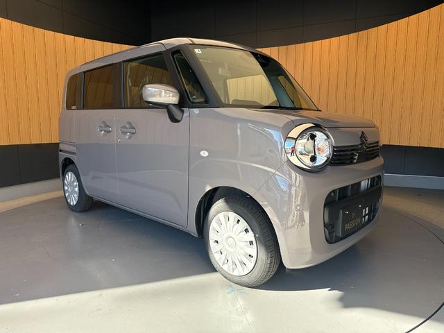 ワゴンＲスマイル Ｇ　届出済未使用車　両側スライドドア　衝突被害軽減ブレーキ　コーナーセンサー　スマートキー　電動格納ドアミラー　ベンチシート　フルフラット　オートエアコン　パワーウインドウ　横滑り防止機能　光軸調整機能（7枚目）