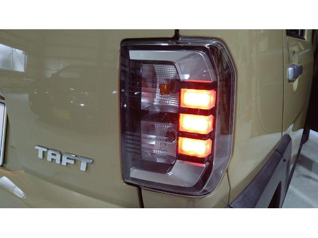 タフト Gターボ 社外ナビ フルセグTV Bカメラ ETC ガラスルーフ スマートキー シートヒーター スマートアシストIII 電動パーキングブレーキ クリアランスソナー LEDヘッドライト&フォグライト 純正15AW(18枚目)