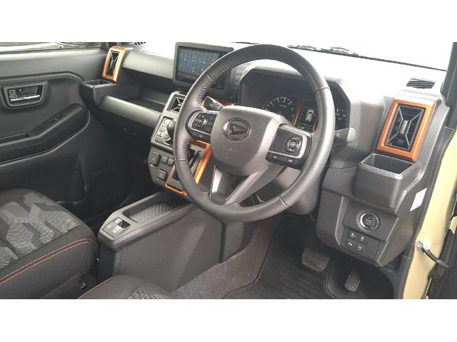 タフト Gターボ 社外ナビ フルセグTV Bカメラ ETC ガラスルーフ スマートキー シートヒーター スマートアシストIII 電動パーキングブレーキ クリアランスソナー LEDヘッドライト&フォグライト 純正15AW(19枚目)