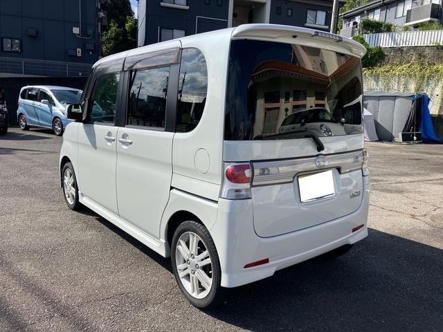 タント カスタムＲＳ　禁煙車！ナビＴＶ　スマートキー　電動スライドドア　アームレスト　オートＡＣ　盗難防止システム　衝突安全ボディ　車検２０２６年３月（7枚目）
