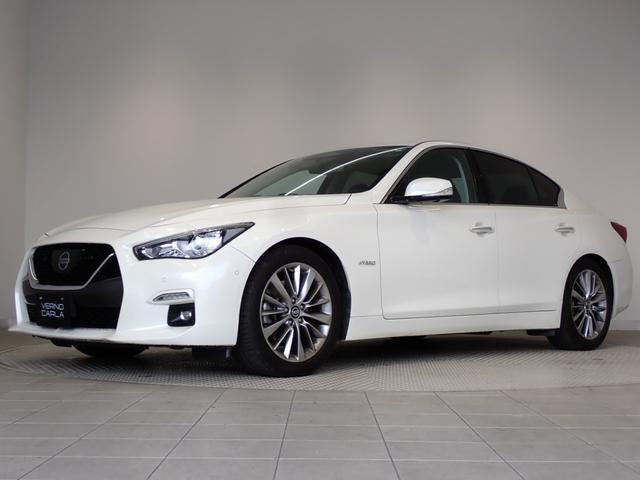 スカイライン ハイブリッド GT 全方位カメラ・フルセグTV・CD/DVD再生・エマージェンシーブレーキ・障害物センサー・パワーシート・LEDヘッドライト・スマートキー・純正AW・純正ナビ・Bluetooth・ETC・ドラレコ(11枚目)