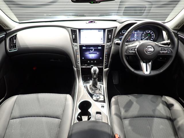 スカイライン ハイブリッド GT 全方位カメラ・フルセグTV・CD/DVD再生・エマージェンシーブレーキ・障害物センサー・パワーシート・LEDヘッドライト・スマートキー・純正AW・純正ナビ・Bluetooth・ETC・ドラレコ(16枚目)