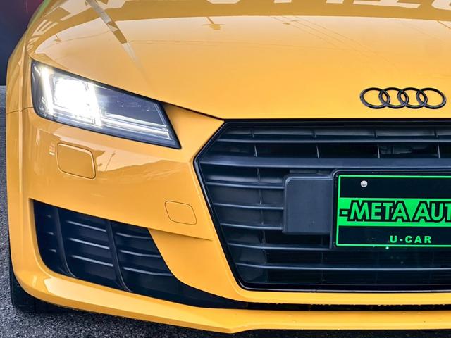 TTクーペ 2.0TFSI 禁煙 ブラックアウトカスタム バーチャルコックピット マトリクスLED 17インチアルミ パドルシフト スピードワーニング レインセンサー リアスポイラー 電動格納ミラー オートライト  ETC車載器(22枚目)