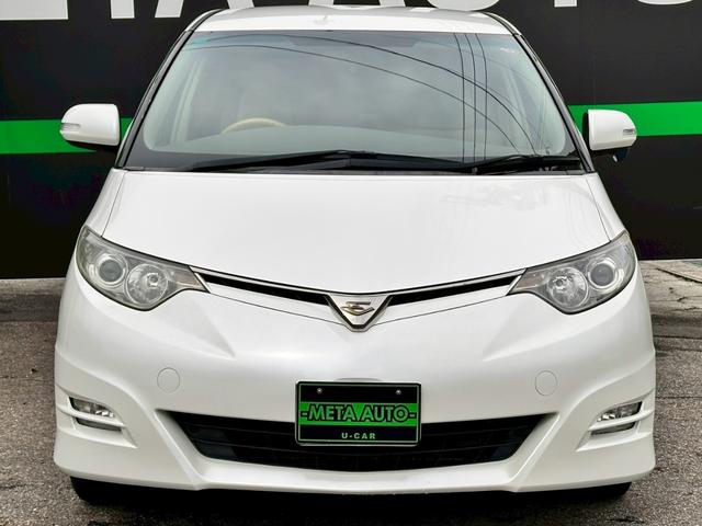 エスティマ ２．４アエラス　Ｇエディション　オイル上り対策済み　ワンオーナー　禁煙　ユーザー様買取車両　両側電動パワーシート　フリップダウンモニター　スマートキー　電動格納ミラー　バックカメラ　Ｂｌｕｅｔｏｏｔｈ　フルセグＴＶ　ＨＩＤヘッド（18枚目）