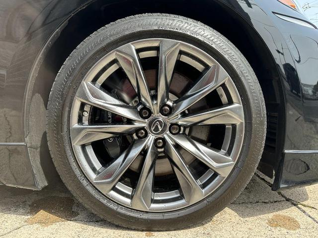 ＬＳ ＬＳ５００　Ｆスポーツ　ブラック（２１２）ＴＲＤエアロ（Ｆ＆Ｓ＆Ｒ）　ＴＲＤスポーツマフラートランクスポイラー　前後ワイドトレッドスペサー　ブラックハーフレザー　サンルーフ　ドラレコ　純正フロアマット　スペアキー（28枚目）