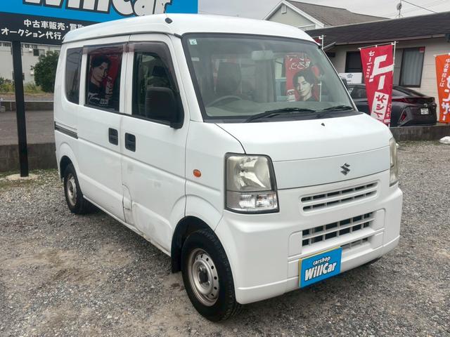 エブリイ ジョインターボ　禁煙車　ユーザー買取車　ターボ　両側スライドドア　エアコン　ハイルーフ　キーレス　オーディオ　ＦＭ　ＡＭ　　ＣＤ　ベンチシート　フルフラットシート　純正１２インチスチールホイール　前席パワーウィンドウ（17枚目）