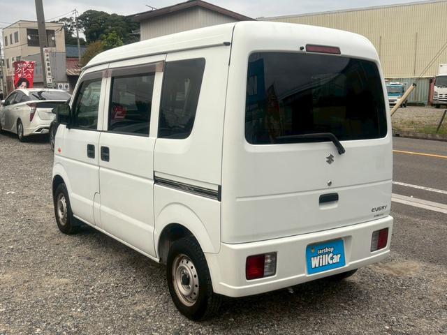 エブリイ ジョインターボ　禁煙車　ユーザー買取車　ターボ　両側スライドドア　エアコン　ハイルーフ　キーレス　オーディオ　ＦＭ　ＡＭ　　ＣＤ　ベンチシート　フルフラットシート　純正１２インチスチールホイール　前席パワーウィンドウ（57枚目）