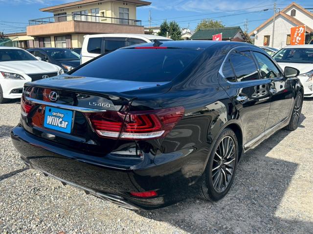 ＬＳ ＬＳ４６０　Ｆスポーツ　後期型　禁煙　サンルーフ　マクレビ　三眼ヘッドライト　黒革シート　ブラインドスポットモニター　ハンドルヒーター　メーカーナビ　バックカメラ　Ｂｌｕｅｔｏｏｔｈ　クルーズコントロール　ドライブレコーダー（77枚目）