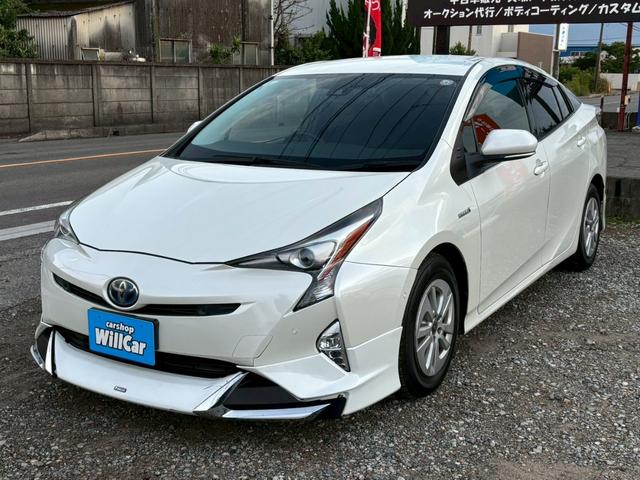 プリウス Sセーフティプラス 禁煙車 モデリスタエアロ アルパイン9型ナビ バックカメラ Bluetooth ドライブレコーダー レーダークルーズコントロール クリアランスソナー パークアシスト HDMIポート ETC 純正アルミ(16枚目)