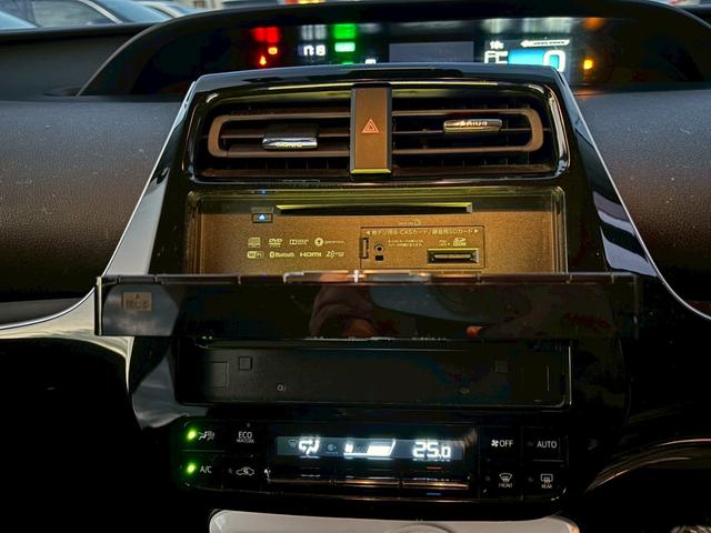プリウス Sセーフティプラス 禁煙車 モデリスタエアロ アルパイン9型ナビ バックカメラ Bluetooth ドライブレコーダー レーダークルーズコントロール クリアランスソナー パークアシスト HDMIポート ETC 純正アルミ(42枚目)