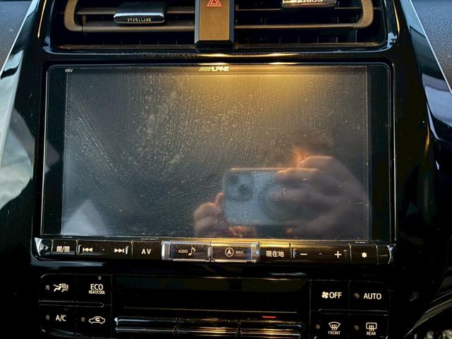 プリウス Sセーフティプラス 禁煙車 モデリスタエアロ アルパイン9型ナビ バックカメラ Bluetooth ドライブレコーダー レーダークルーズコントロール クリアランスソナー パークアシスト HDMIポート ETC 純正アルミ(43枚目)