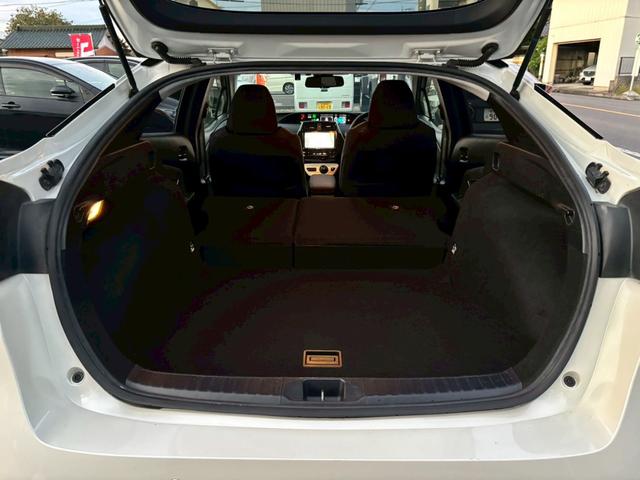 プリウス Sセーフティプラス 禁煙車 モデリスタエアロ アルパイン9型ナビ バックカメラ Bluetooth ドライブレコーダー レーダークルーズコントロール クリアランスソナー パークアシスト HDMIポート ETC 純正アルミ(54枚目)