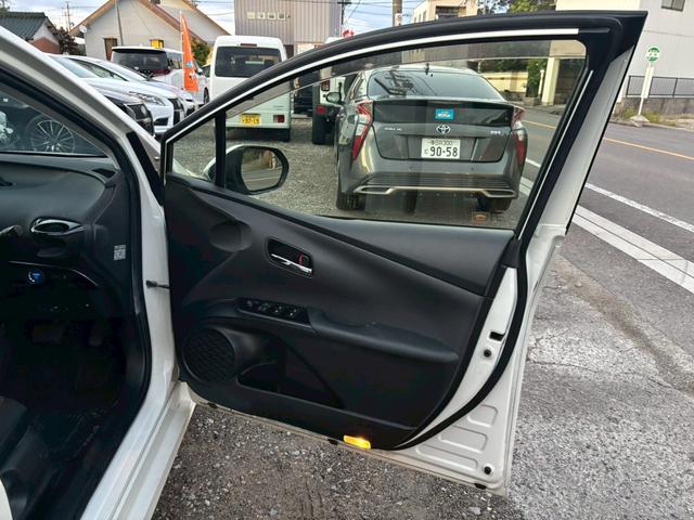 プリウス Sセーフティプラス 禁煙車 モデリスタエアロ アルパイン9型ナビ バックカメラ Bluetooth ドライブレコーダー レーダークルーズコントロール クリアランスソナー パークアシスト HDMIポート ETC 純正アルミ(56枚目)