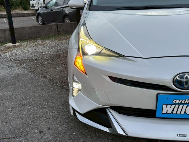 プリウス Sセーフティプラス 禁煙車 モデリスタエアロ アルパイン9型ナビ バックカメラ Bluetooth ドライブレコーダー レーダークルーズコントロール クリアランスソナー パークアシスト HDMIポート ETC 純正アルミ(63枚目)