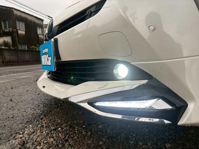プリウス Ｓ　禁煙車　黒革シート　モデリスタフルエアロ　モデリスタ１７インチＡＷ　純正９型ナビ　バックカメラ　Ｂｌｕｅｔｏｏｔｈ　レーダークルーズコントロール　ＥＴＣ　ドライブレコーダー　ＡＣ１００Ｖ　フォグライト（66枚目）