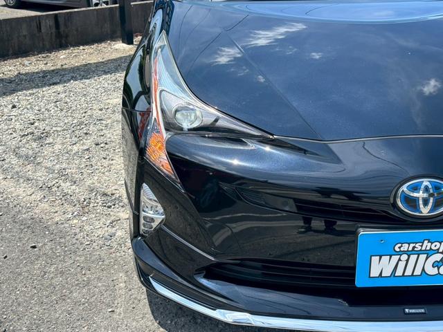 プリウス Ａツーリングセレクション　禁煙　黒革シート　モデリスタフルエアロ　モデリスタ１７インチＡＷ　モデリスマフラー　純正９型ナビ　バックカメラ　Ｂｌｕｅｔｏｏｔｈ　ブラインドスポットモニター　ＥＴＣ　フォグライト　ＬＥＤヘッドライト（19枚目）