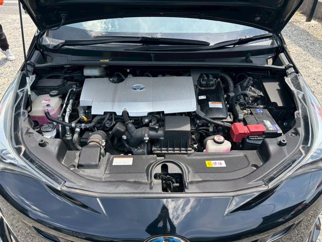 プリウス Ａツーリングセレクション　禁煙　黒革シート　モデリスタフルエアロ　モデリスタ１７インチＡＷ　モデリスマフラー　純正９型ナビ　バックカメラ　Ｂｌｕｅｔｏｏｔｈ　ブラインドスポットモニター　ＥＴＣ　フォグライト　ＬＥＤヘッドライト（21枚目）