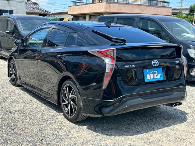 プリウス Ａツーリングセレクション　禁煙　黒革シート　モデリスタフルエアロ　モデリスタ１７インチＡＷ　モデリスマフラー　純正９型ナビ　バックカメラ　Ｂｌｕｅｔｏｏｔｈ　ブラインドスポットモニター　ＥＴＣ　フォグライト　ＬＥＤヘッドライト（79枚目）