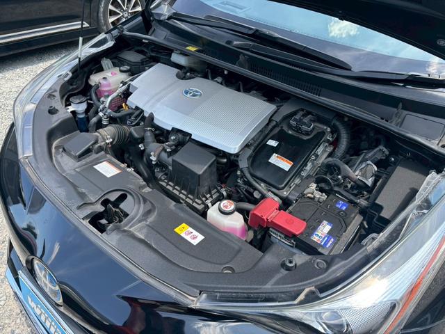 プリウス Ａツーリングセレクション　禁煙　黒革シート　モデリスタフルエアロ　モデリスタ１７インチＡＷ　モデリスマフラー　純正９型ナビ　バックカメラ　Ｂｌｕｅｔｏｏｔｈ　ブラインドスポットモニター　ＥＴＣ　フォグライト　ＬＥＤヘッドライト（80枚目）