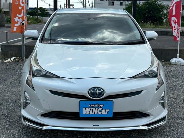 プリウス Ａツーリングセレクション　禁煙車　黒革　モデリスタエアロ　アルパイン９型ナビ　Ｂｌｕｅｔｏｏｔｈ機能　バックカメラ　レーダークルーズコントロール　ブラインドスポットモニター　トヨタセーフティー　ＥＴＣ　純正ツーリングアルミ（13枚目）