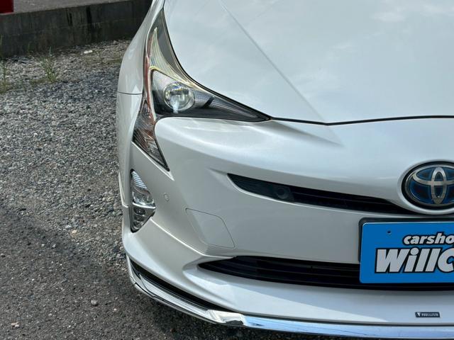プリウス Ａツーリングセレクション　禁煙車　黒革　モデリスタエアロ　アルパイン９型ナビ　Ｂｌｕｅｔｏｏｔｈ機能　バックカメラ　レーダークルーズコントロール　ブラインドスポットモニター　トヨタセーフティー　ＥＴＣ　純正ツーリングアルミ（19枚目）