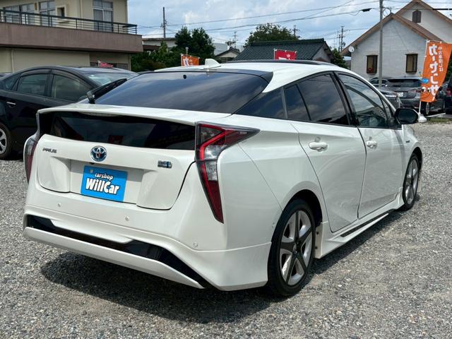 プリウス Ａツーリングセレクション　禁煙車　黒革　モデリスタエアロ　アルパイン９型ナビ　Ｂｌｕｅｔｏｏｔｈ機能　バックカメラ　レーダークルーズコントロール　ブラインドスポットモニター　トヨタセーフティー　ＥＴＣ　純正ツーリングアルミ（74枚目）