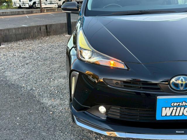 プリウス Ｓツーリングセレクション　禁煙　後期型　黒革　モデリスタフルエアロ　純正９インチナビ　２本出しマフラー　社外１８インチＡＷ　バックカメラ　Ｂｌｕｅｔｏｏｔｈ　ＡＣ１００Ｖ　シートヒーター　レーダークルーズコントロール　ＥＴＣ（19枚目）