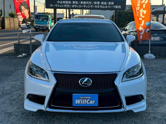 LS LS460 Fスポーツ 禁煙 後期 TEDフルエアロ TRD4本出しマフラー マークレビンソン カールソン21AW 三眼LEDヘッドライト エアサスコントローラー 黒革シート ブラインドスポットモニター ハンドルヒーター(13枚目)