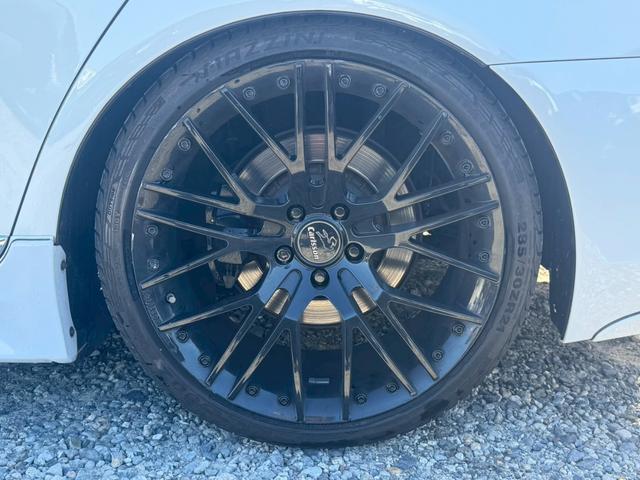 LS LS460 Fスポーツ 禁煙 後期 TEDフルエアロ TRD4本出しマフラー マークレビンソン カールソン21AW 三眼LEDヘッドライト エアサスコントローラー 黒革シート ブラインドスポットモニター ハンドルヒーター(22枚目)