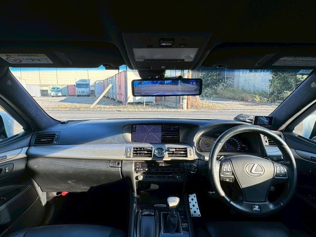 LS LS460 Fスポーツ 禁煙 後期 TEDフルエアロ TRD4本出しマフラー マークレビンソン カールソン21AW 三眼LEDヘッドライト エアサスコントローラー 黒革シート ブラインドスポットモニター ハンドルヒーター(31枚目)