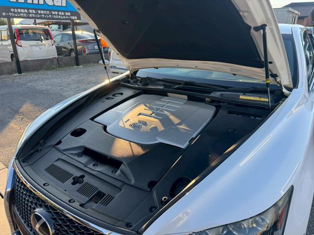 LS LS460 Fスポーツ 禁煙 後期 TEDフルエアロ TRD4本出しマフラー マークレビンソン カールソン21AW 三眼LEDヘッドライト エアサスコントローラー 黒革シート ブラインドスポットモニター ハンドルヒーター(80枚目)