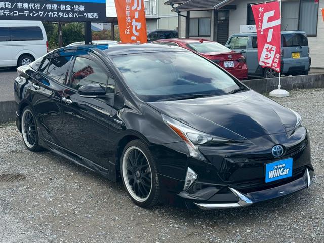 プリウス Sセーフティプラス 禁煙 サンルーフ モデリスタフルエアロ アルパイン9型ナビ アネーロコラソン19インチAW Bluetooth バックカメラ トヨタセーフティーセンス レーダークルーズコントロール クリアランスソナー(17枚目)
