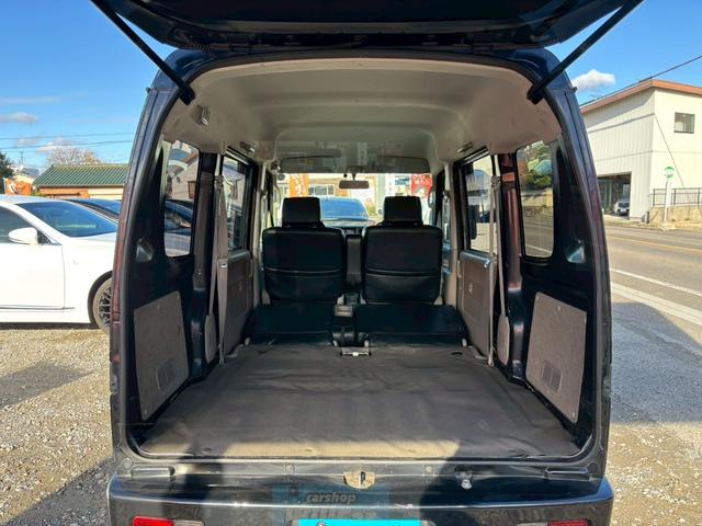 エブリイ ジョインターボ　黒ナンバー登録可　禁煙車　ターボ　社外ナビ　ＴＶ　ＣＤ　ＤＶＤ　ＥＴＣ　キーレス　パワーウィンドウ　電動格納ミラー　エアコン　シートカバー　ハイルーフ　スペアタイヤ　ＡＢＳ　オートマ　衝突安全ボディー（11枚目）