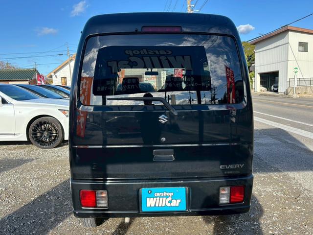 エブリイ ジョインターボ　黒ナンバー登録可　禁煙車　ターボ　社外ナビ　ＴＶ　ＣＤ　ＤＶＤ　ＥＴＣ　キーレス　パワーウィンドウ　電動格納ミラー　エアコン　シートカバー　ハイルーフ　スペアタイヤ　ＡＢＳ　オートマ　衝突安全ボディー（13枚目）