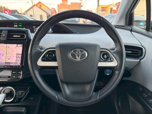 プリウス Sツーリングセレクション 禁煙車 モデリスタフルエアロ モデリスタ17インチAW アルパイン9インチナビ バックカメラ Bluetooth ETC HDMIポート 白革シート シートヒーター フォグランプ LEDヘッドライト(34枚目)