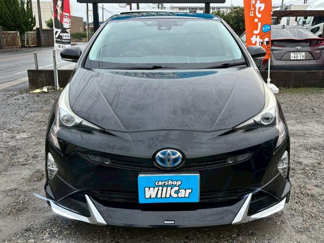 プリウス Ａツーリングセレクション　黒革　モデリスタフルエアロ　社外１７インチＡＷ　社外ナビ　Ｂｌｕｅｔｏｏｔｈ　フルセグＴＶ　バックモニター　ＥＴＣ　レーダークルーズコントロール　ブラインドスポットモニター　ヘッドアップディスプレイ（13枚目）