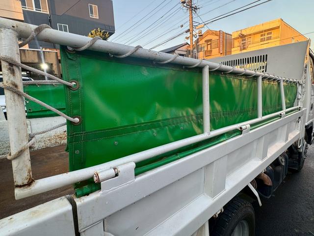 エルフトラック 2tダンプ ETC コボレーンシート(28枚目)